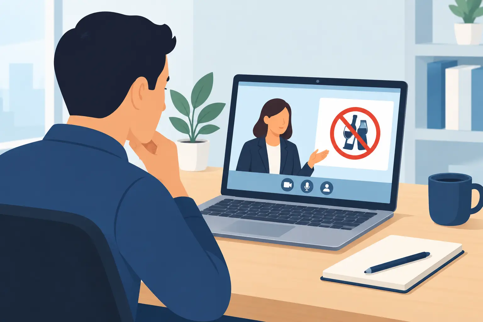 Un curso sobre el alcohol exigido por la empresa
