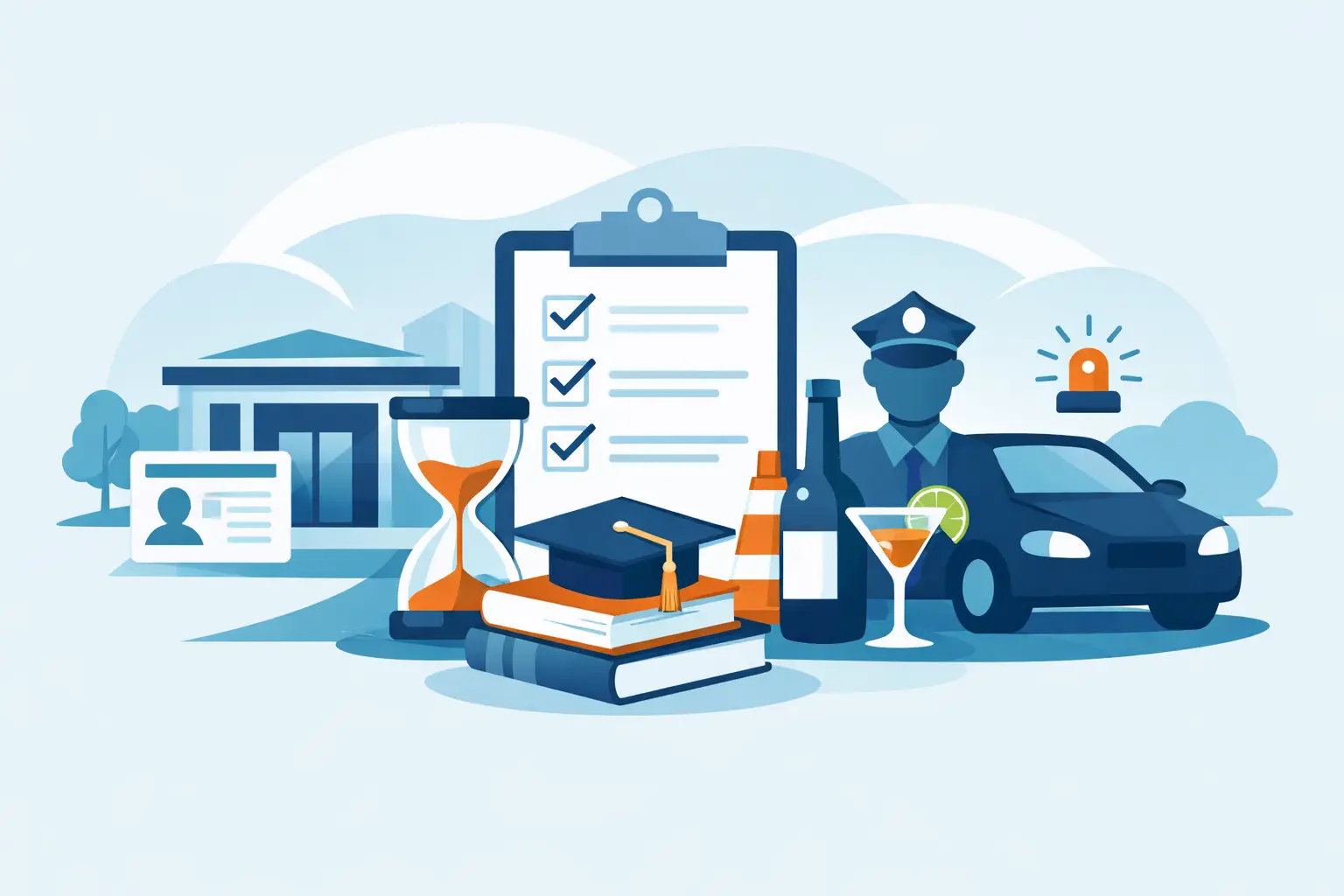 Explicación clara de los requisitos de los cursos sobre conducción bajo los efectos del alcohol del DMV