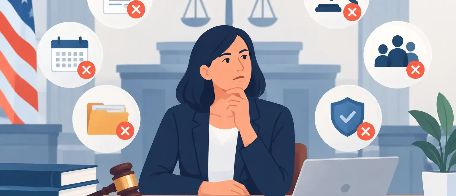 9 errores habituales que hay que evitar en materia de cumplimiento de las resoluciones judiciales