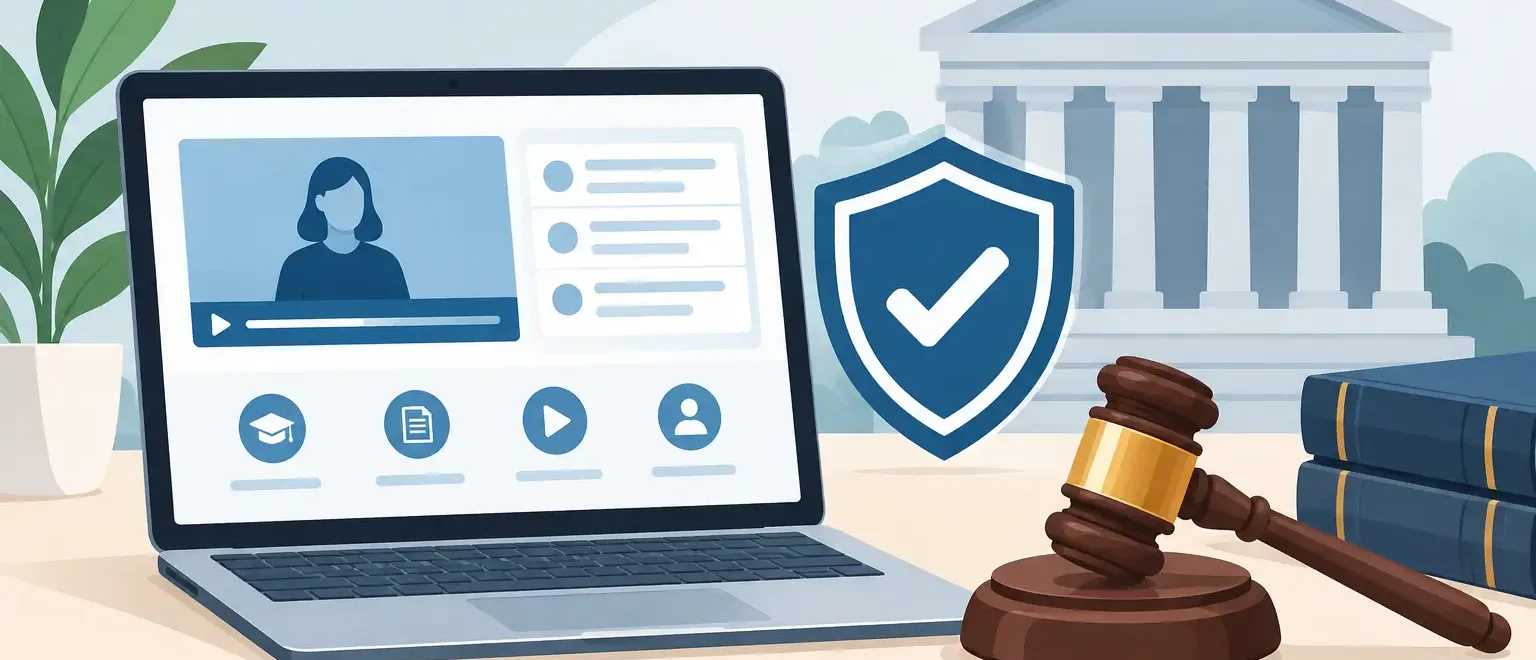 Señales claras de que un curso cumple con los requisitos judiciales