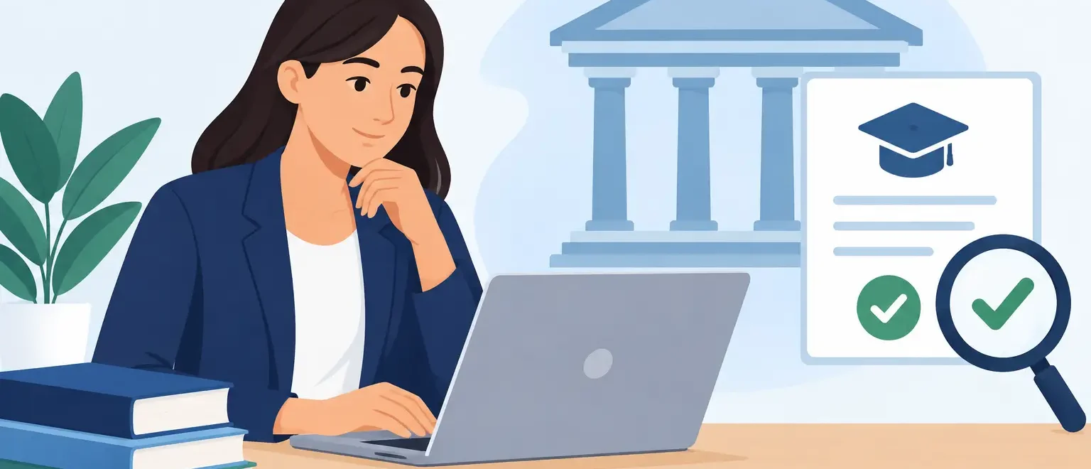 Cómo comprobar si un curso está homologado por el tribunal antes de matricularte